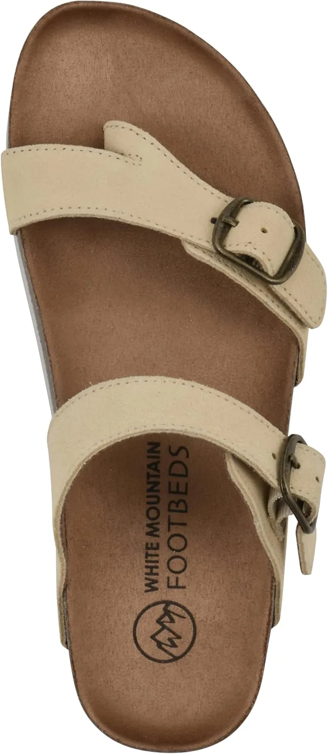 WHITE MOUNTAIN Women's Grams Signature Comfort-Molded Footbed Sandal