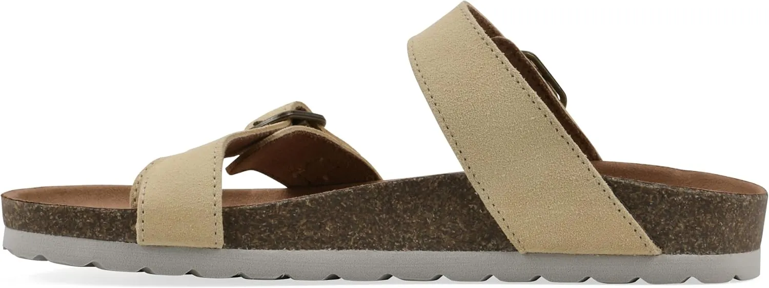 WHITE MOUNTAIN Women's Grams Signature Comfort-Molded Footbed Sandal