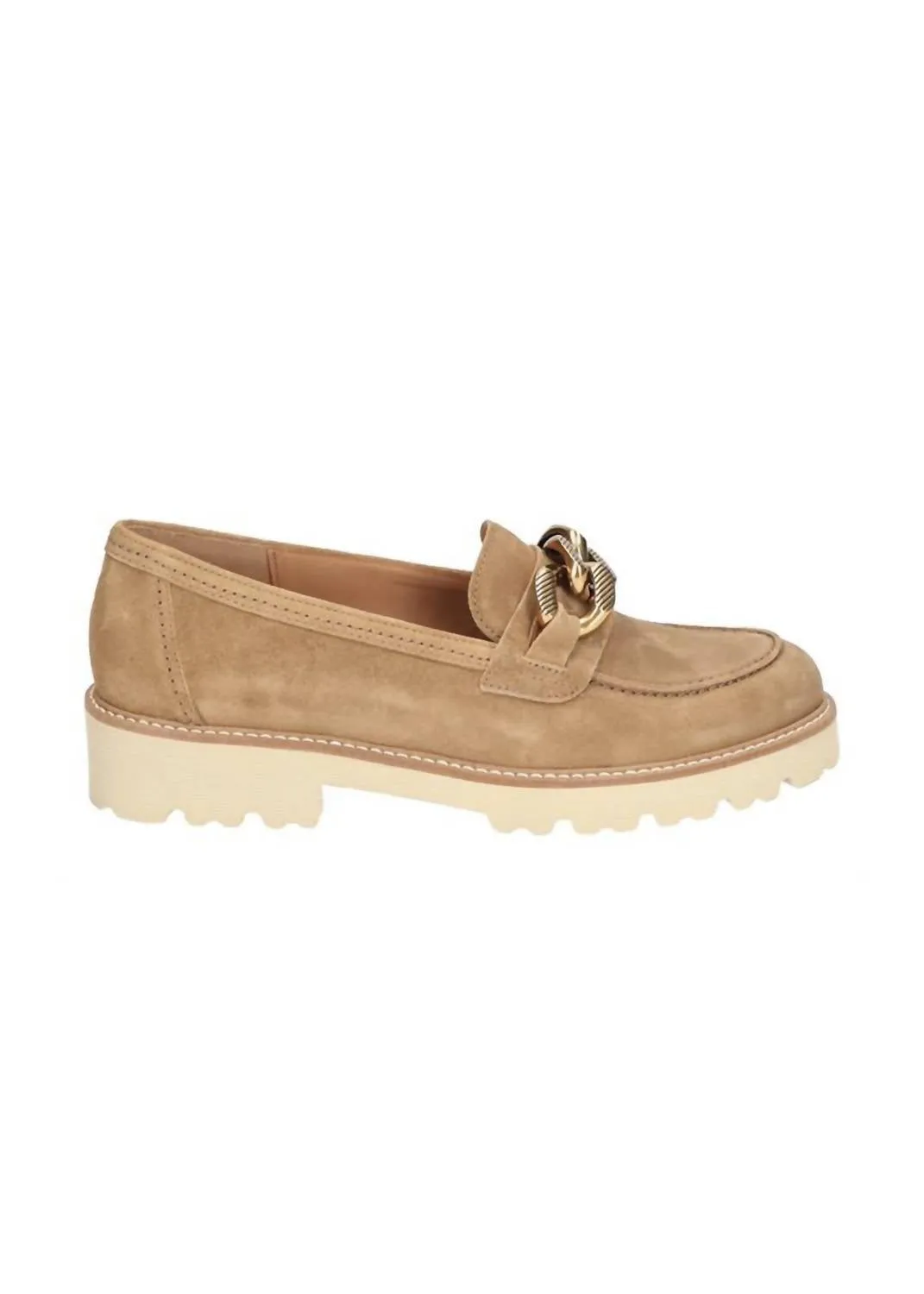 Women's Chain Loafer In Natural