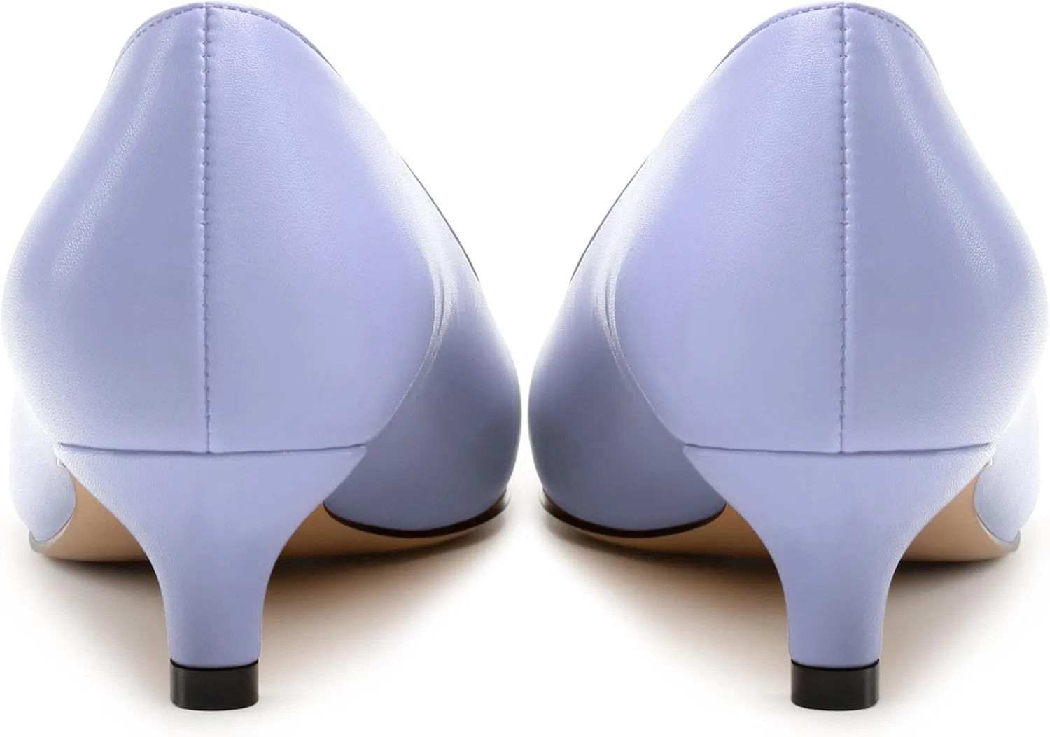 Womens Kitten Heel Pumps, Pointed Toe Dress Pumps for Women, Daily Pumps Shoes with Bow Tie