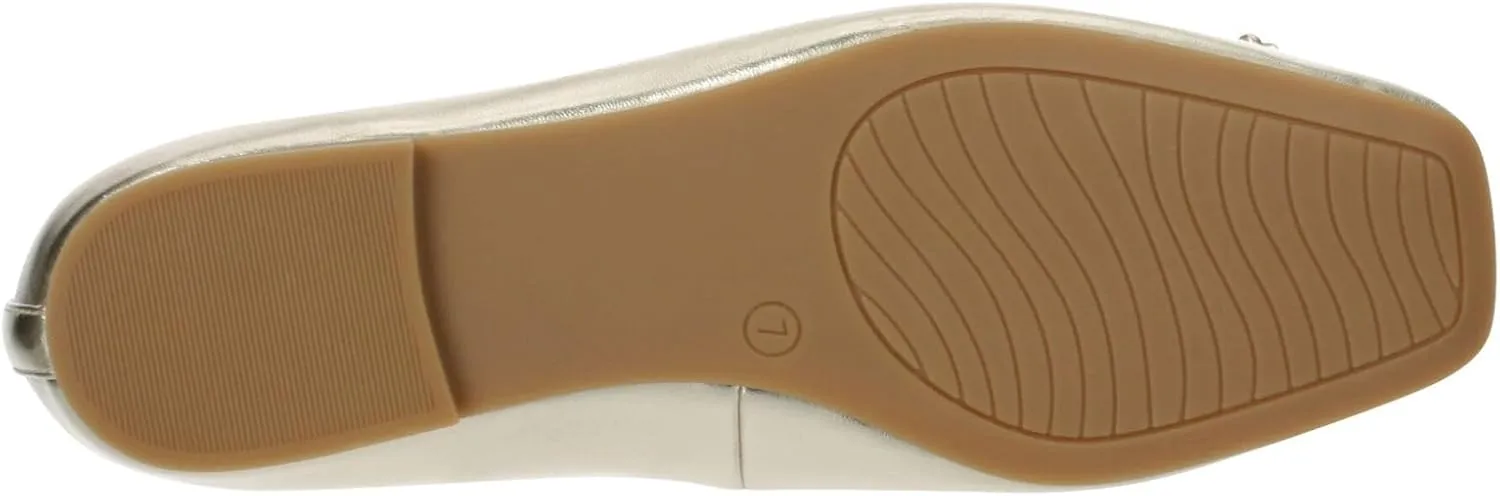 XAPPEAL Avery - Women's Slip-On Square Toe Ballet Flat with Bow