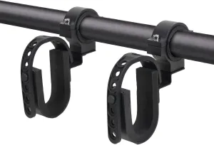 YCHOW-TECH UTV Tool Holder Rack, Roll Bar Tool Rack Fits for 1.75”- 2” Roll Bars Roll Bar UTV Rack Compatible with Polaris RZR Ranger Can-Am Kawasaki Snowmobile Golf Cart