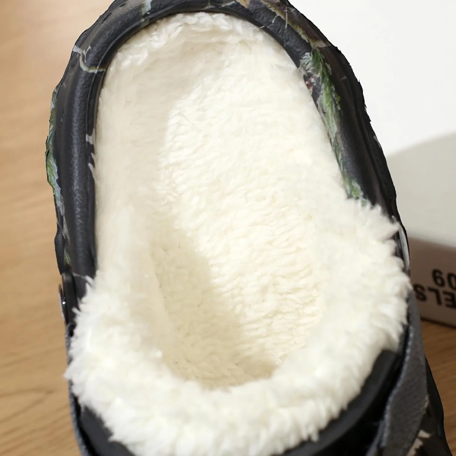 YUKTOPA Unisex Garden Clogs House Slippers Fur Lined Winter Breathable Walking Garden Shoes Warm Non-Slip Mule Footwear