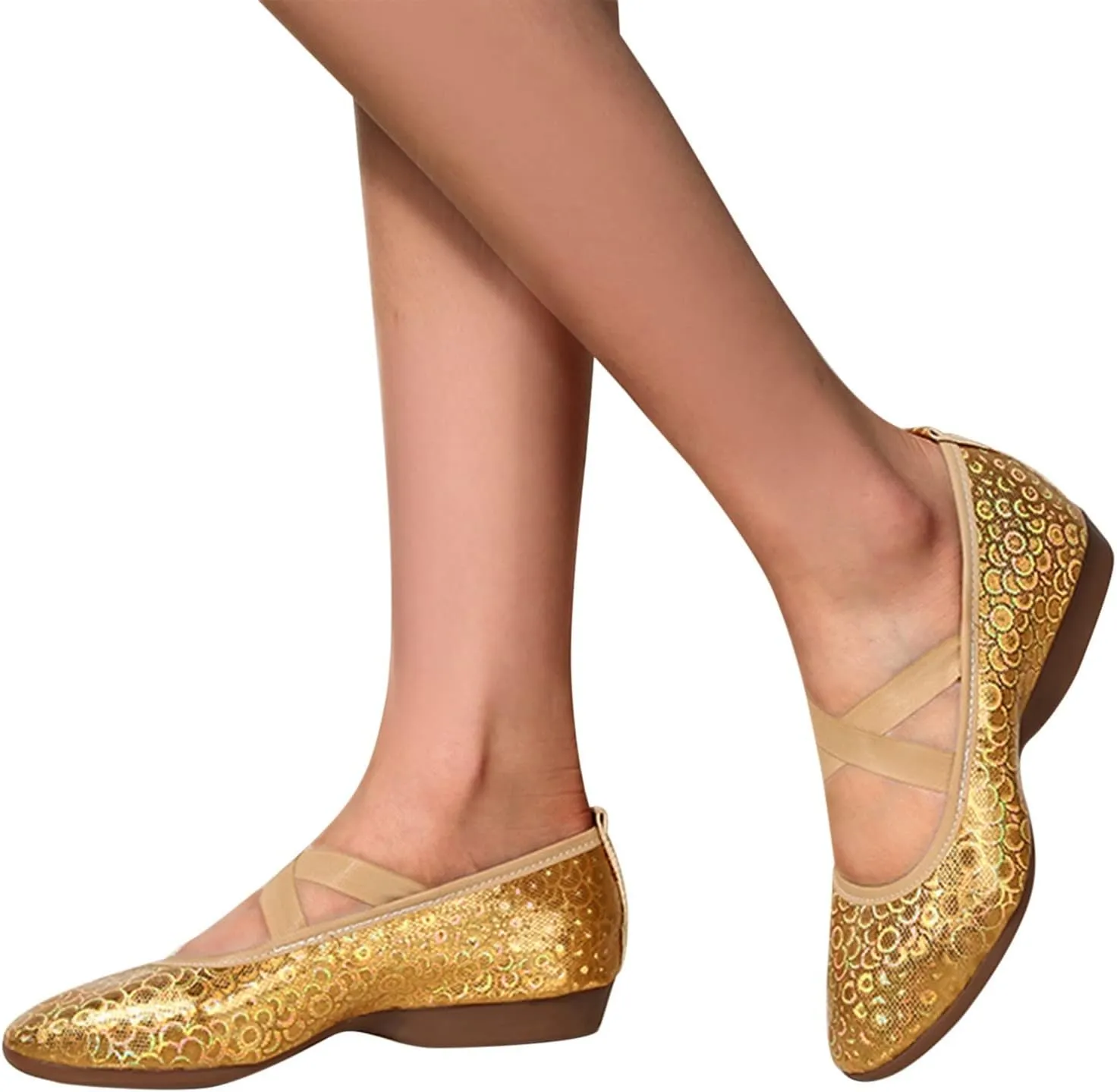 ZSpzx Women's Wedge Sandals Closed Toe Pointed Toes Arch Support Orthopedic Low Wedges Heel Sandal Summer Comfortable Non Slip Ladies Elastic Strap Shoes for Daily Wear Outdoor Indoor